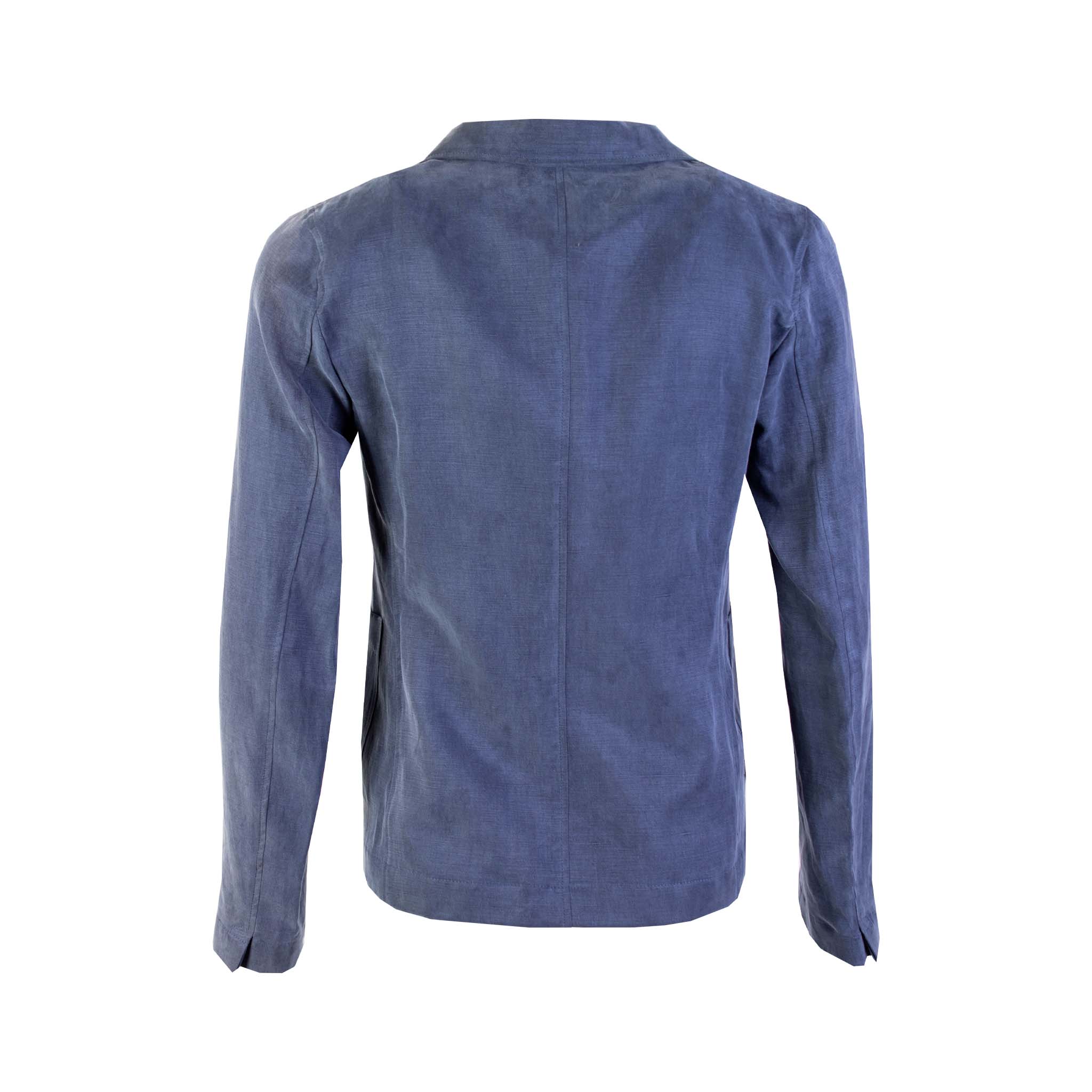 Lardini Blue Viscose Jacket - Fizigo