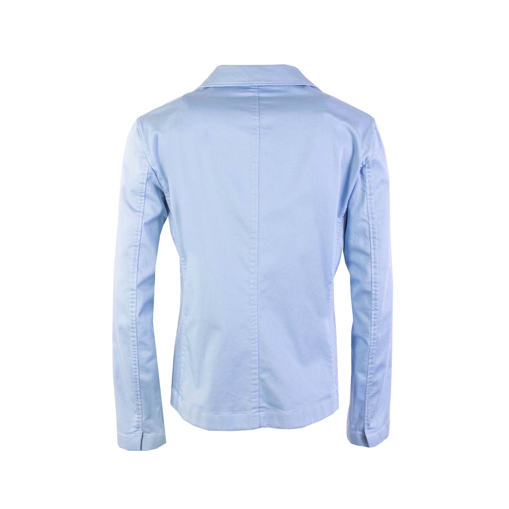 Lardini Light Blue Two Bottons Cotton Jacket - Fizigo