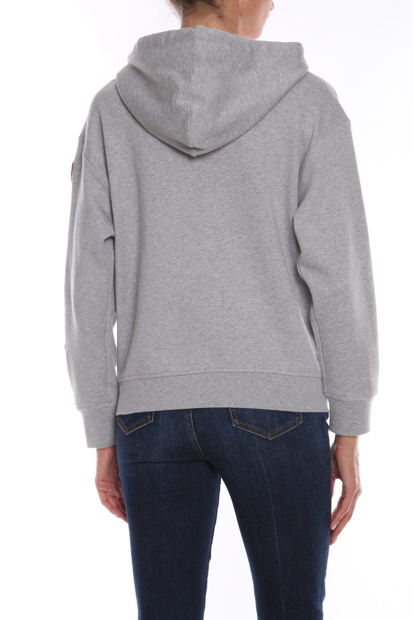 Love Moschino Gray Cotton Sweater - Fizigo