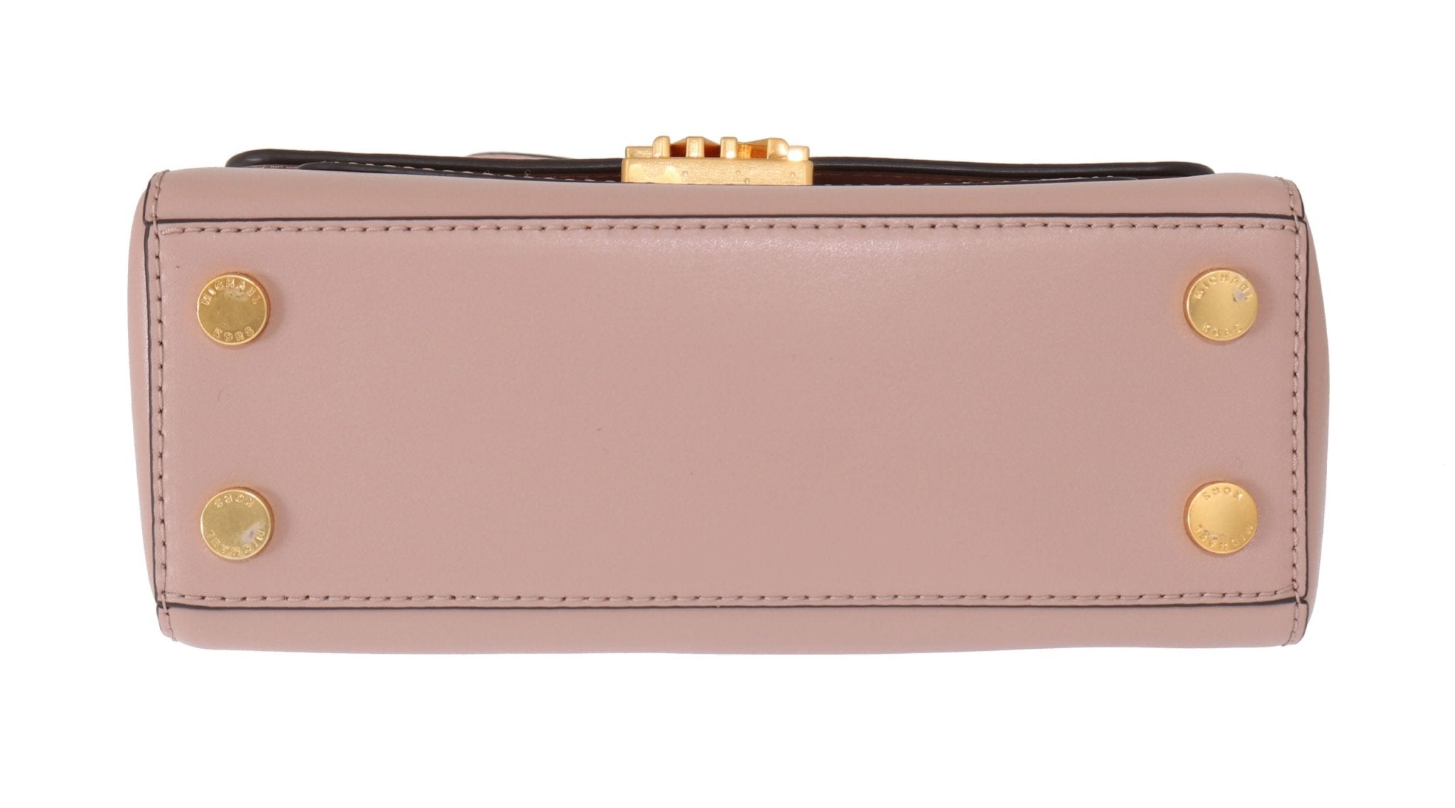 Michael Kors Pink MINDY Leather Shoulder Bag - Fizigo