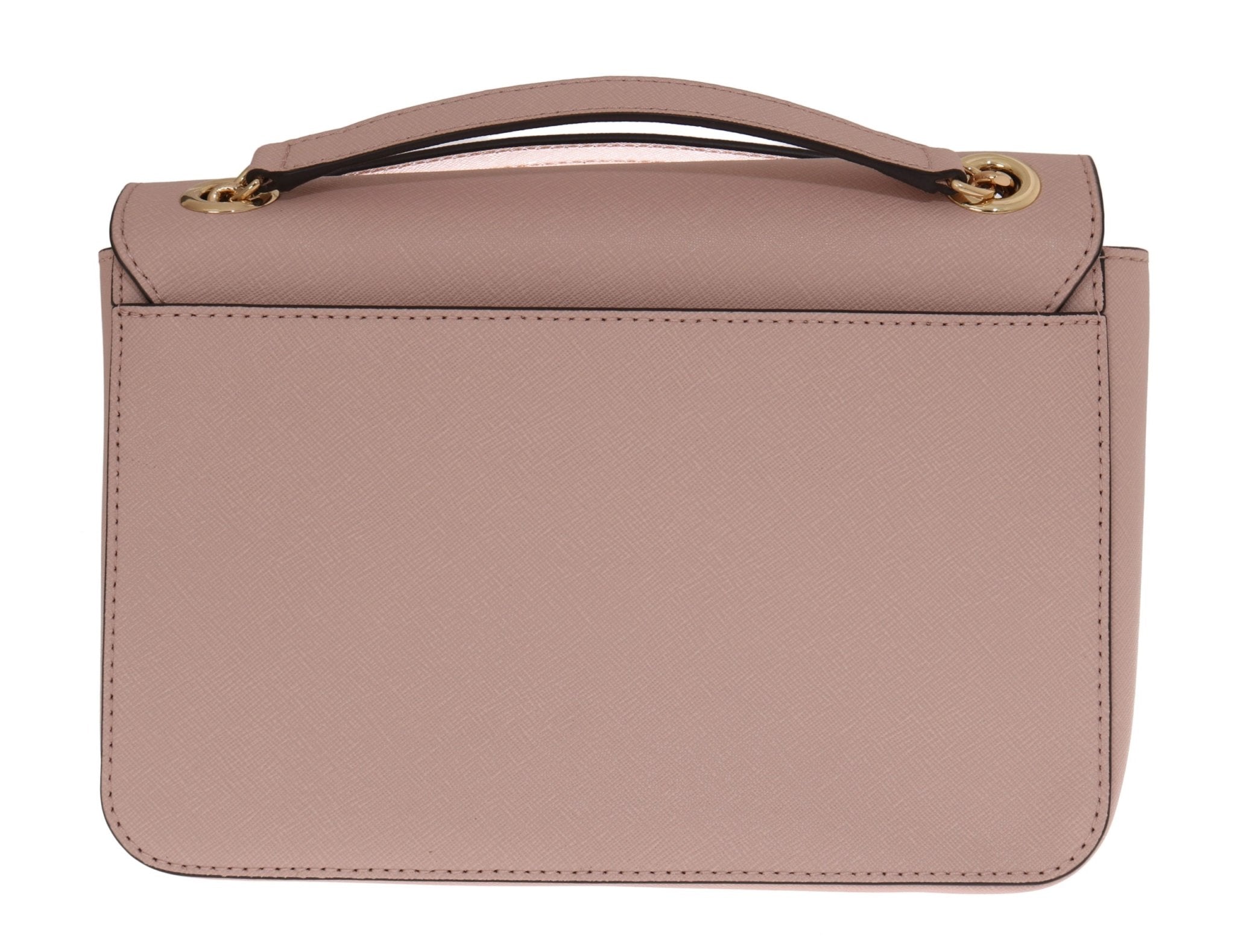 Michael Kors Pink Tina Leather Shoulder Bag - Fizigo