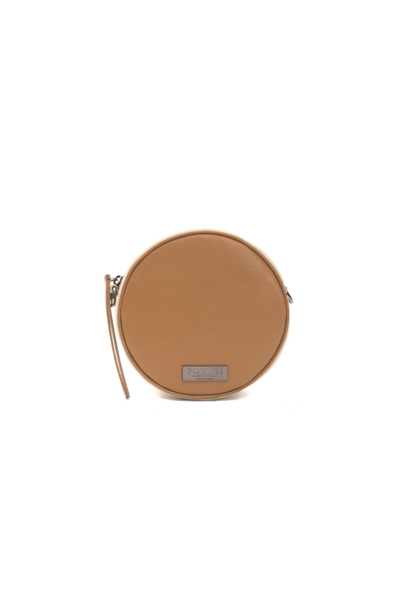 Pompei Donatella Brown Leather Crossbody Bag - Fizigo