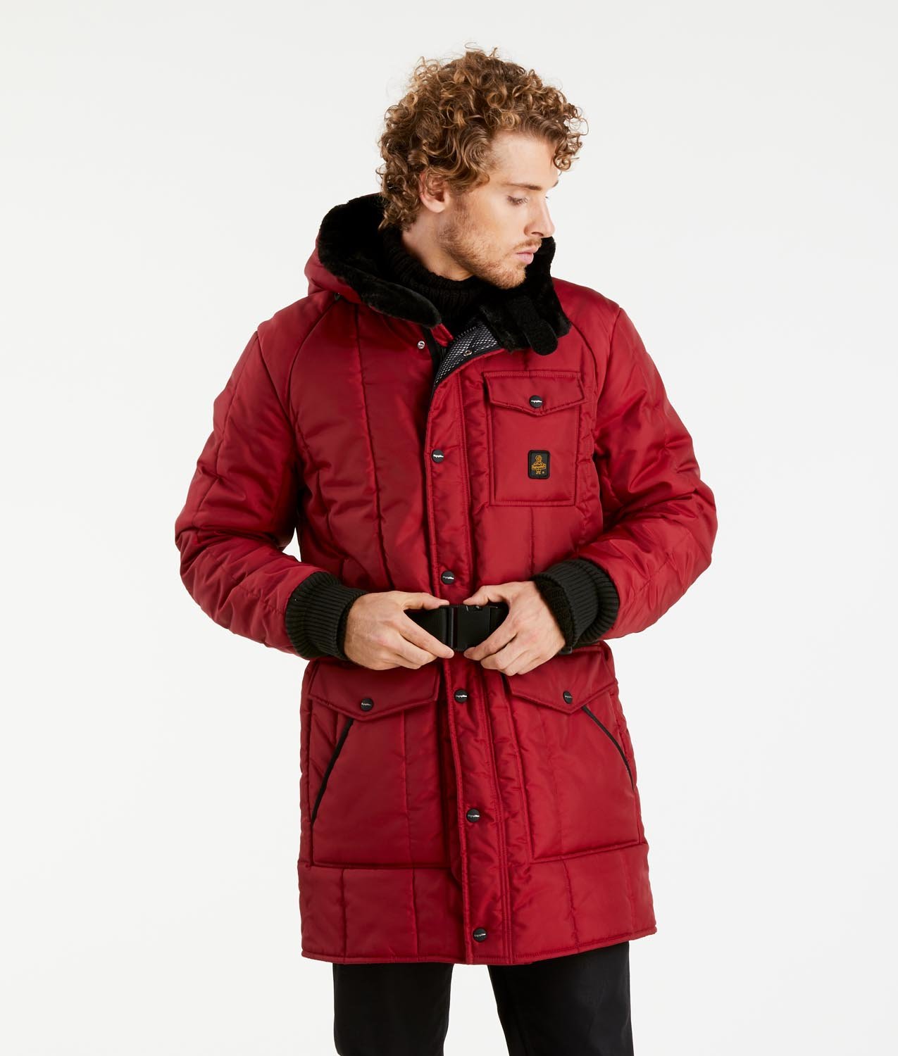 Refrigiwear Red Polyamide Jacket - Fizigo