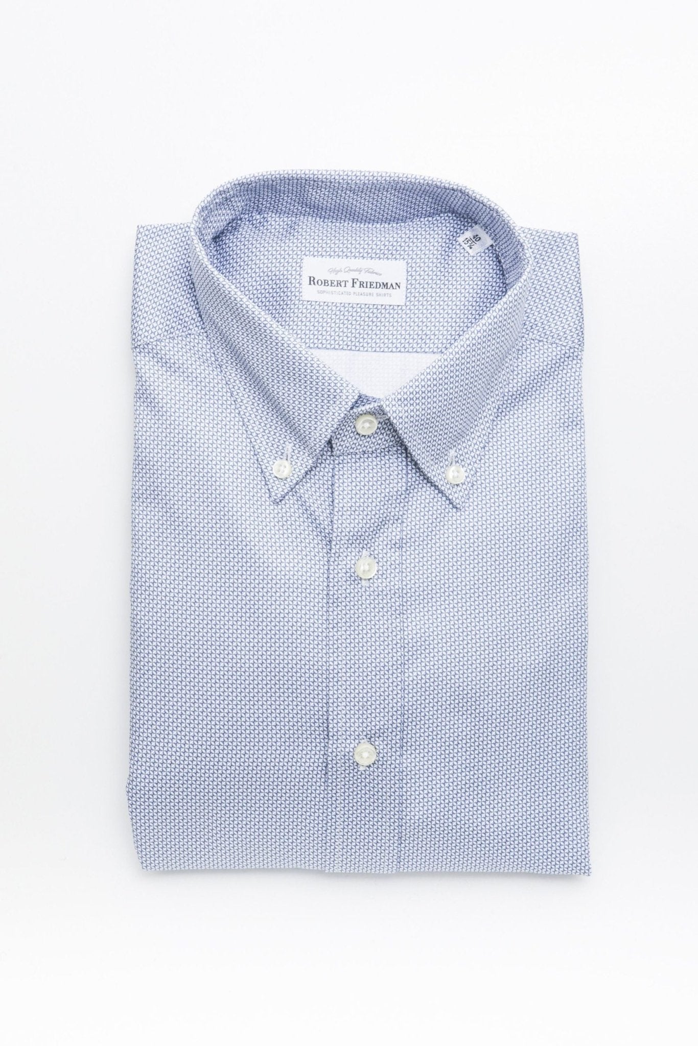 Robert Friedman Light-blue Cotton Shirt - Fizigo