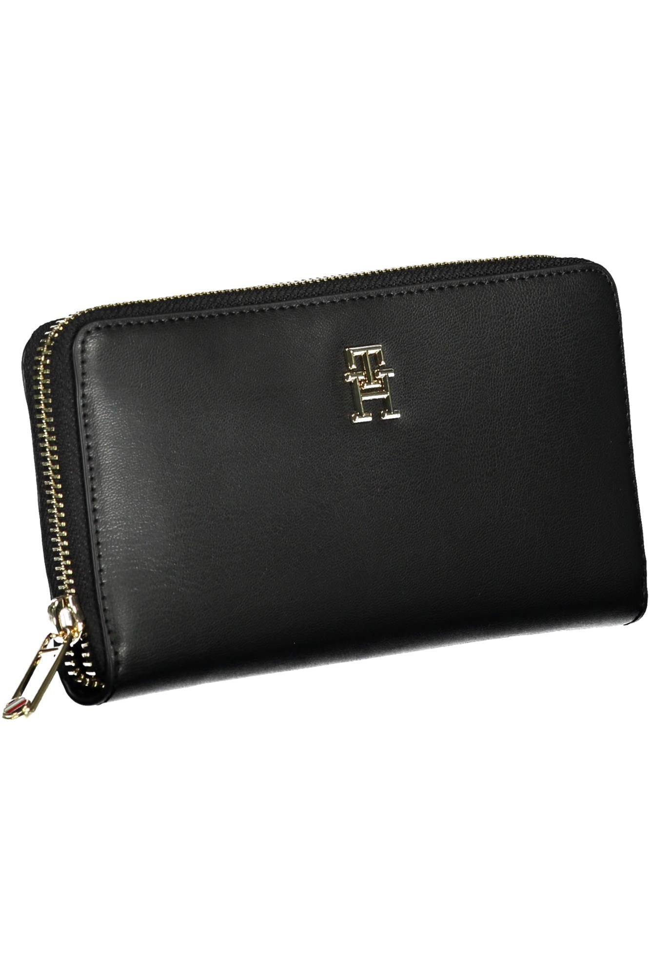 Tommy Hilfiger Black Polyurethane Wallet - Fizigo