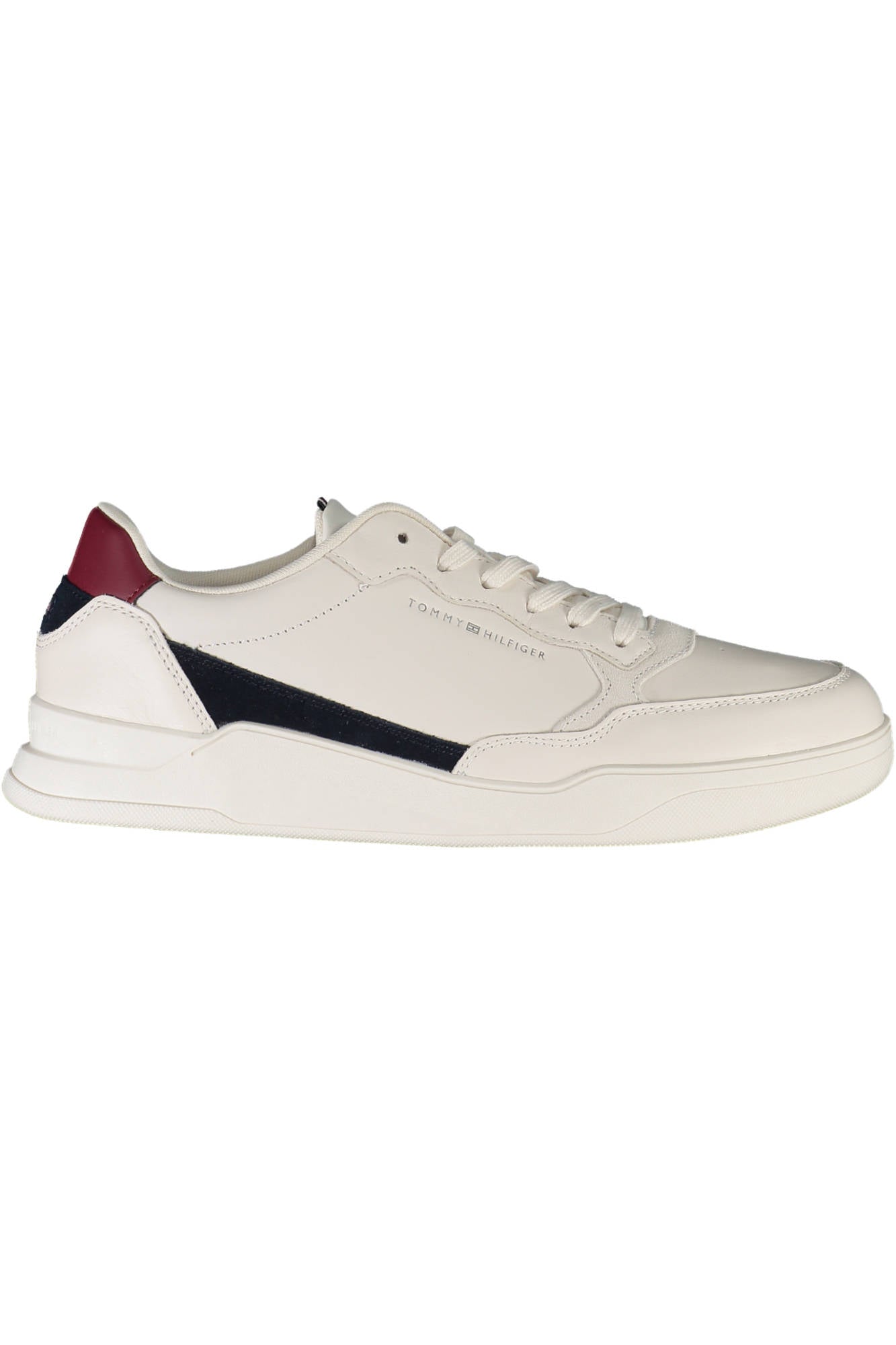 Tommy Hilfiger White Polyester Sneaker - Fizigo