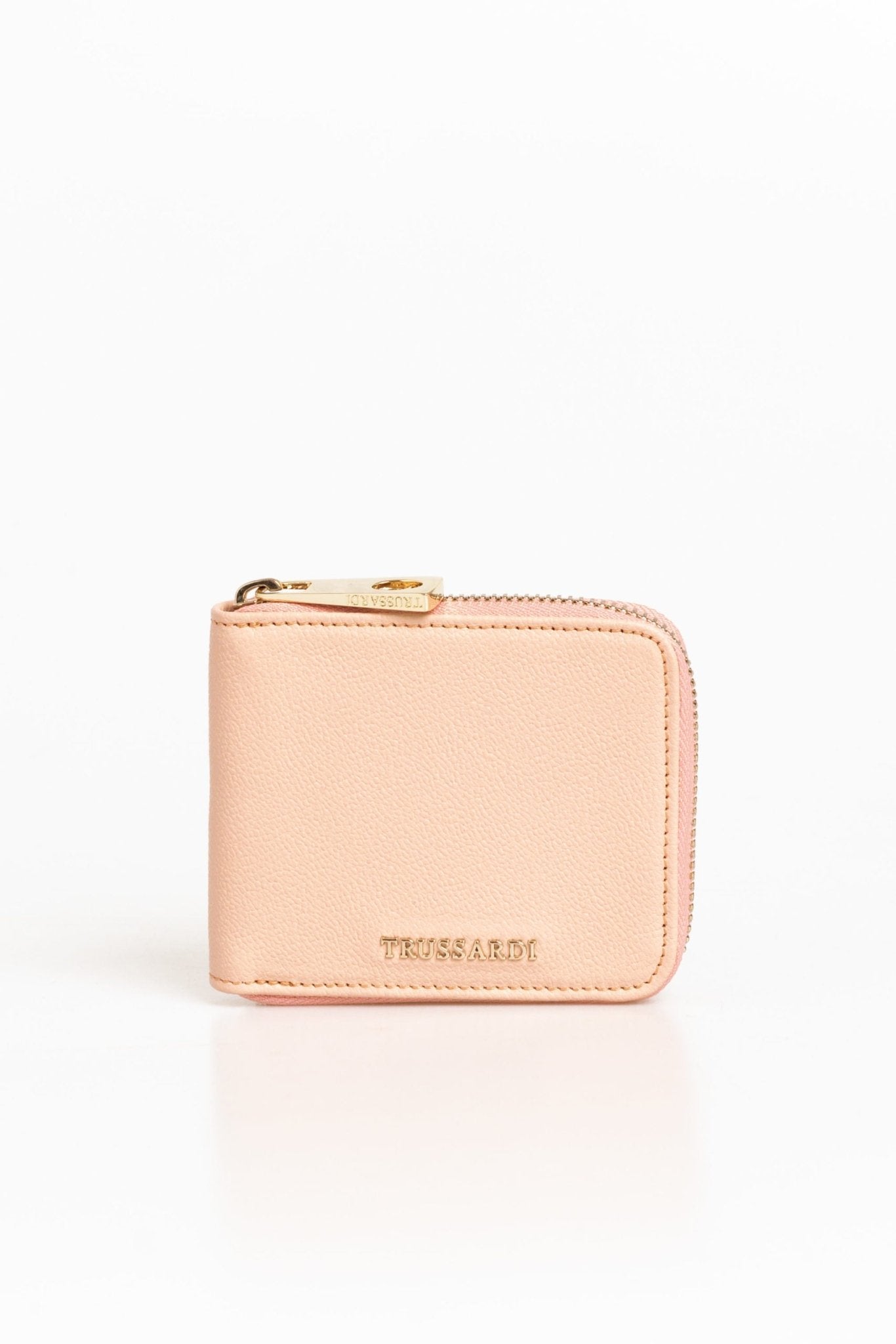 Trussardi Pink Leather Wallet - Fizigo