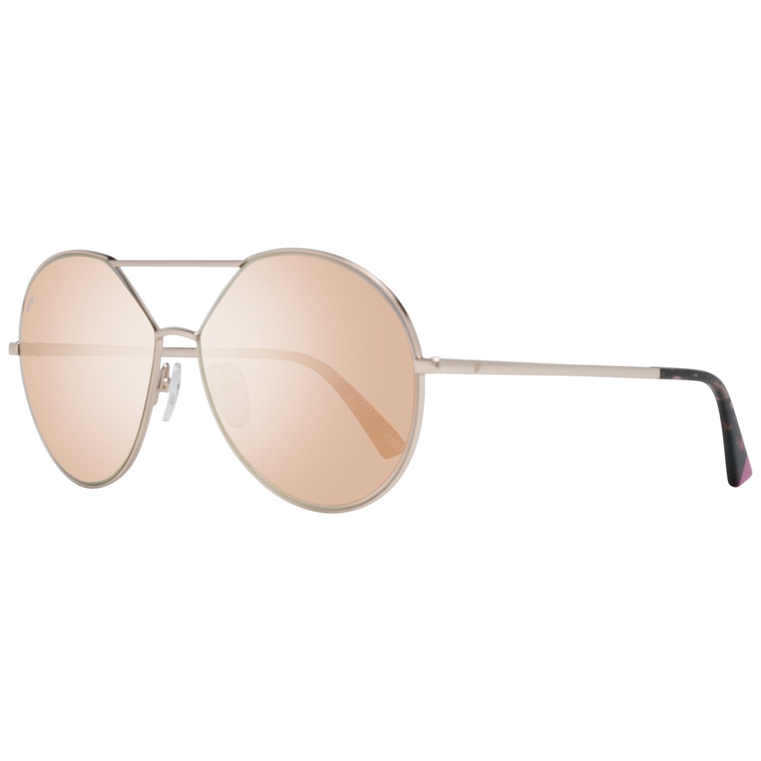 Web Rose Gold Sunglasses for Woman - Fizigo